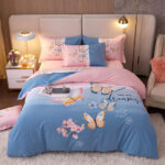 Παπλωματοθήκη Φανελένια Σετ 4 Τεμ. με Κατωσέντονο & 2 Μαξιλαροθήκες Dreamchaser – Υπέρδιπλο 220×240 εκ.