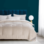 Πάπλωμα υποαλλεργικό απο 30% Βαμβάκι, 70% Lyocell με Jacquard 220 x 240 για κρεβάτι διπλό και υπέρδιπλο 4 Seasons Collectionn