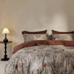 Παπλωματοθήκη Βαμβακοσατέν Σετ 4 Τεμ. με Κατωσέντονο & 2 Μαξιλαροθήκες Terra – Υπέρδιπλο 220×240 εκ.