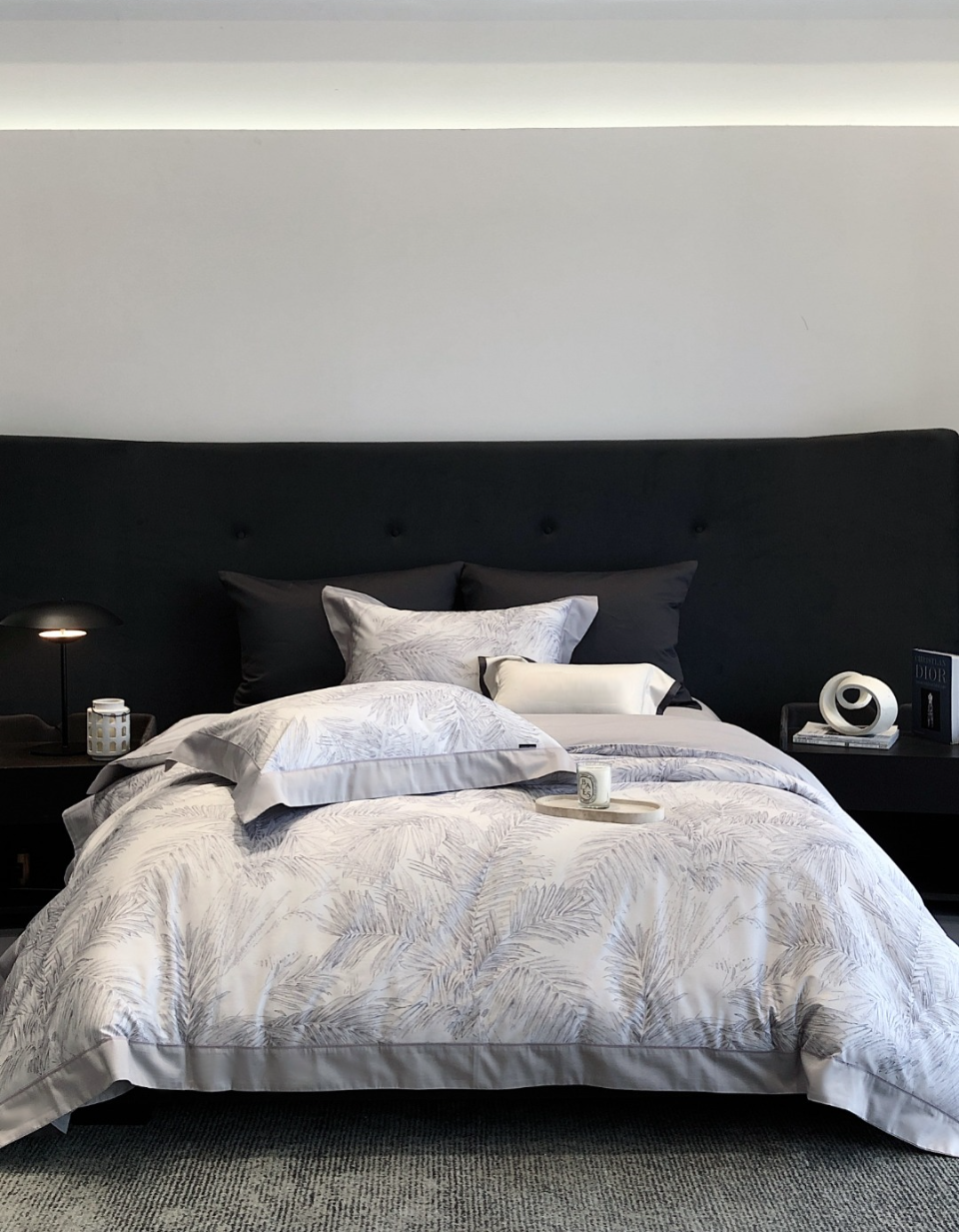 Πολυτελές σετ κλινοσκεπασμάτων από 100% βαμβάκι μακριάς ίνας (Long Staple) για κρεβάτι διπλό και υπέρδιπλο 4 Seasons Collectionn