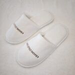 Λευκές Παντόφλες Coral Cotton Slippers